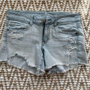 American Eagle Stretch Distressed shorts